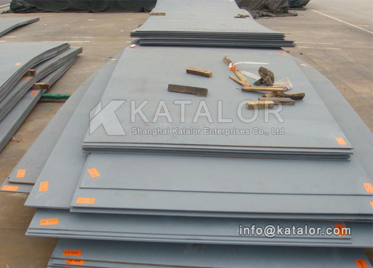 ASTM A514GrR high strength steel, A514 Grade R alloy and carbon structural steel