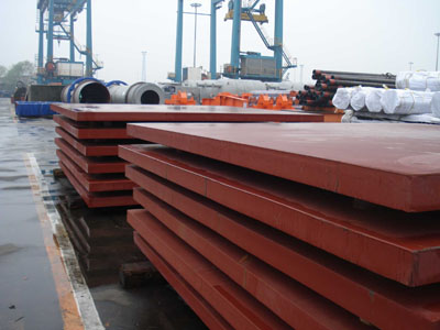 GL Grade D Shipbuilding Steel Plate Yield and Tensile Strength